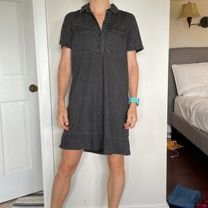 Maxwell Black denim dress size small